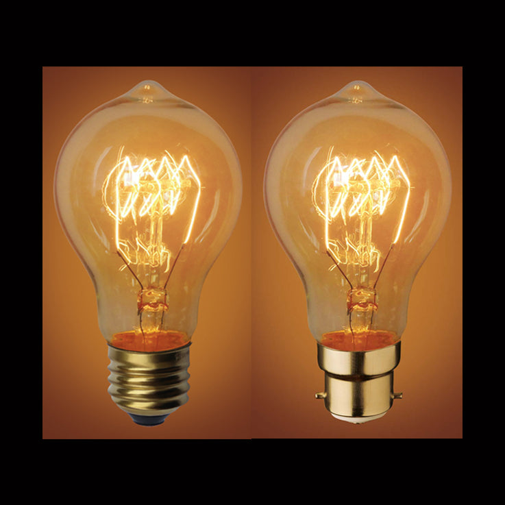 240V A60T 25W BC VINTAGE GLOW CLEAR LUS60002