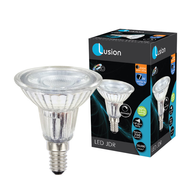 JDR Dimmable LED lamp 7W 3000k E14 Warm White - 20075
