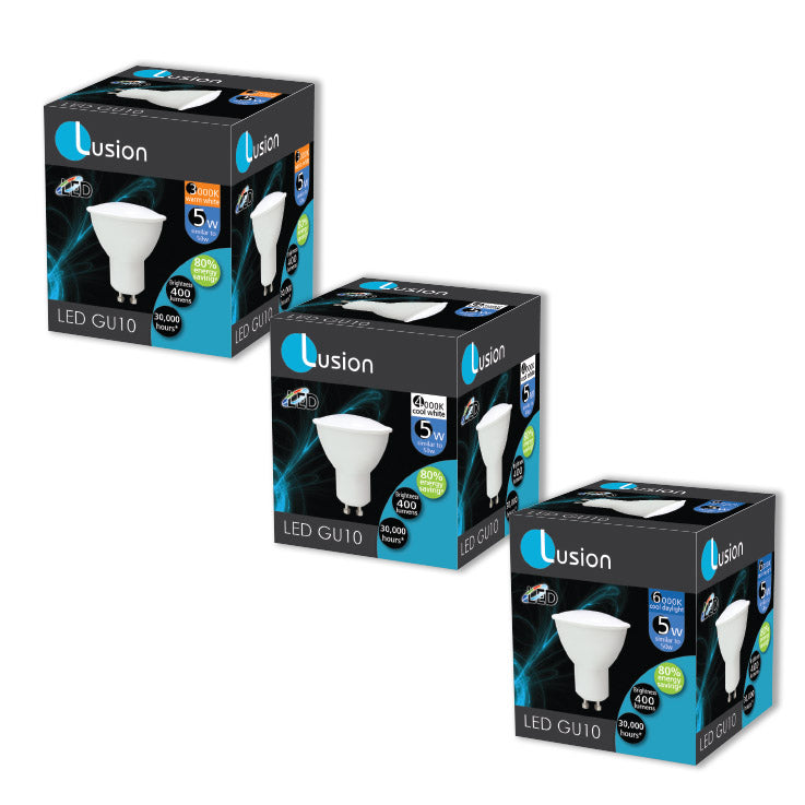 GU10 LED 240V 5W 6000K LUS20107