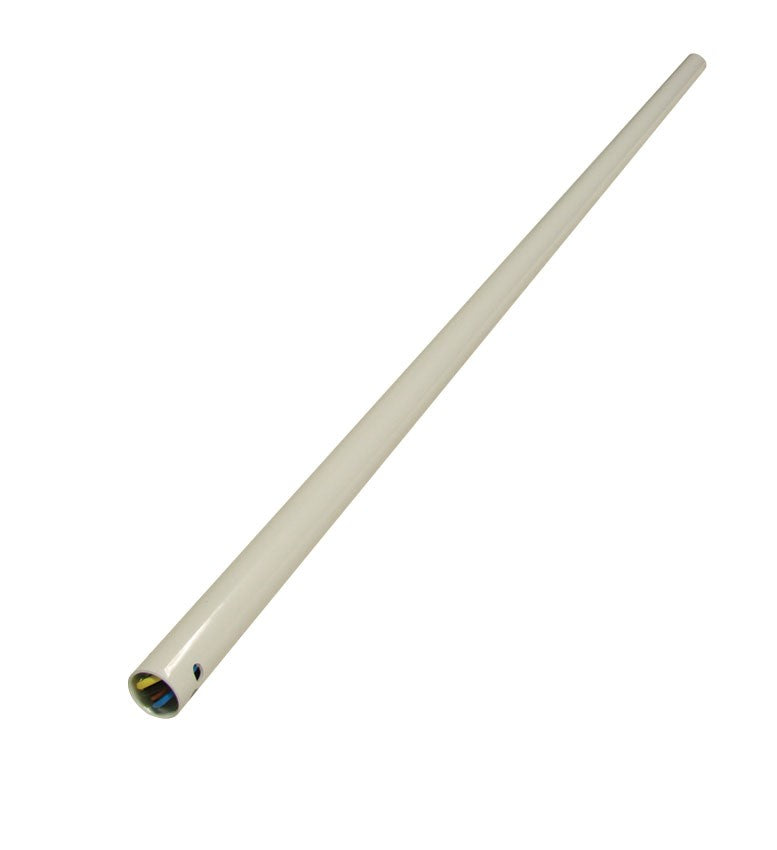 Downrod Envirofan 2C 1800mm White Inc Loom Martec