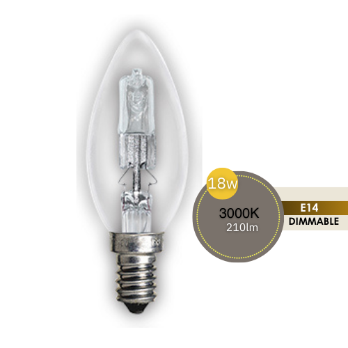 LUSION 18W E14 CANDEL GLOBE
