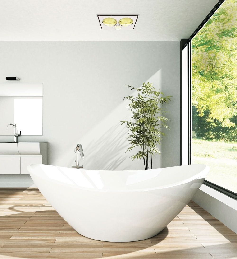 XL Eco Vivid 3 in 1 Bathroom Tastic with Exhaust Fan 2 x 275W Heat Lamps 11344