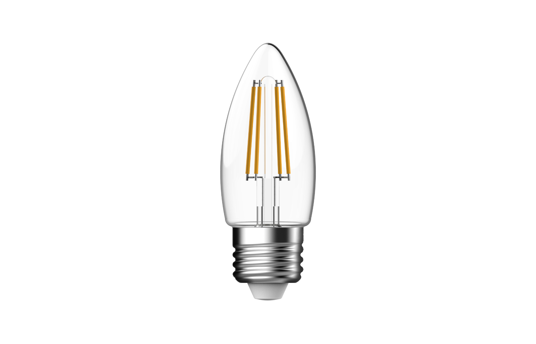 SupValue Filament Vintage Globe (Candle, Edison Caps) - 122157B
