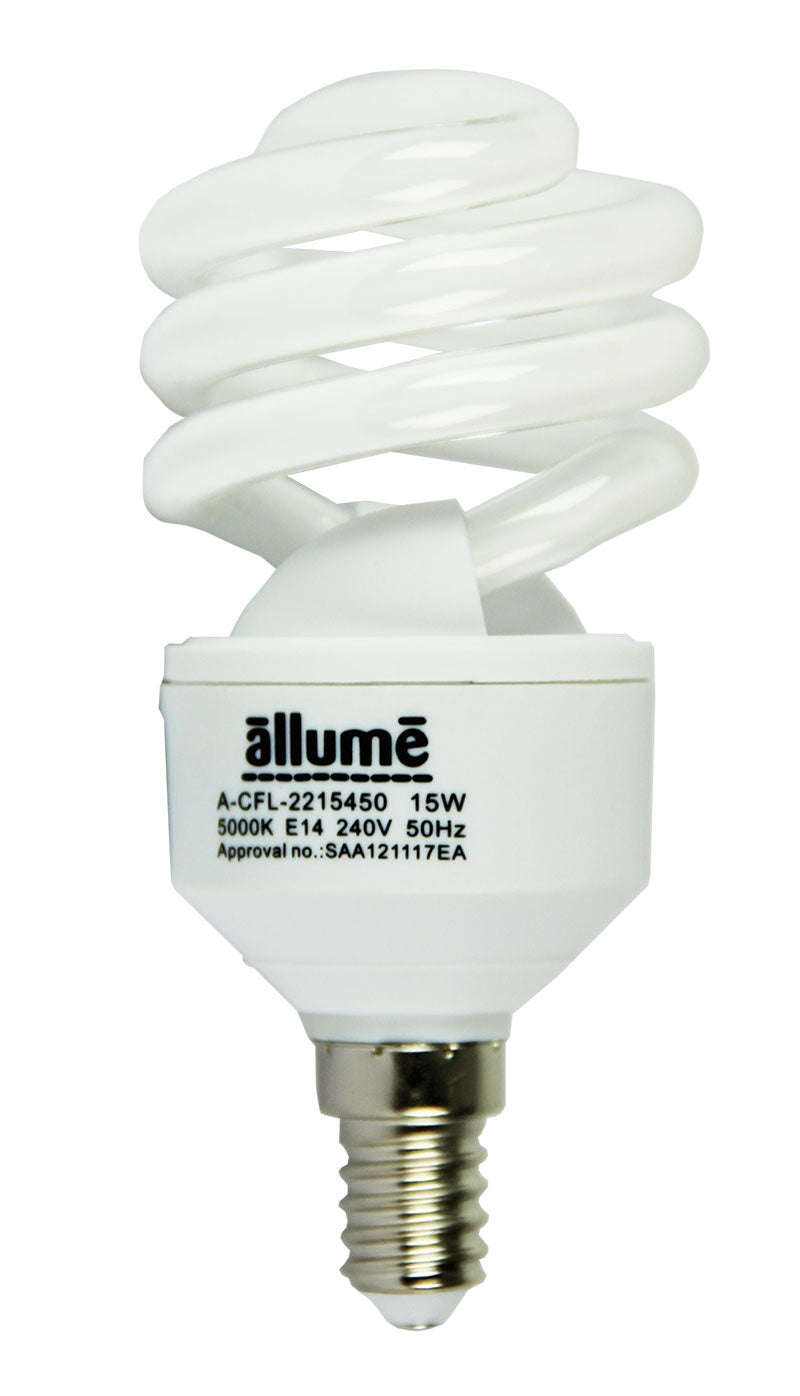 ALLUME ELAMP CFL 15W E14 5000K