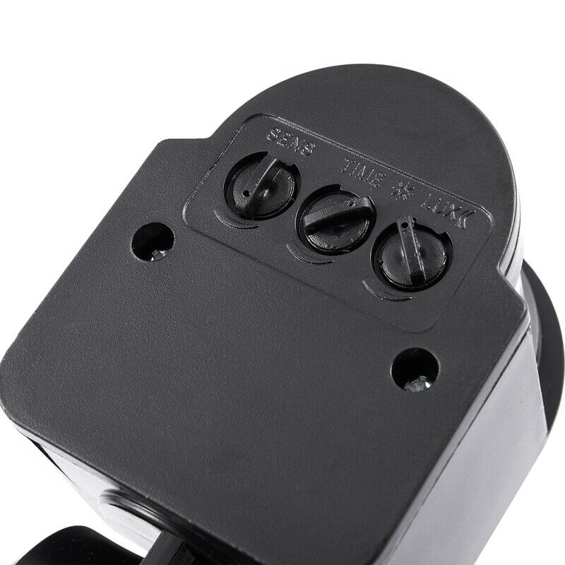 Outdoor 12V DC Automatic Infrared PIR Motion Sensor Switch for LED Light Black