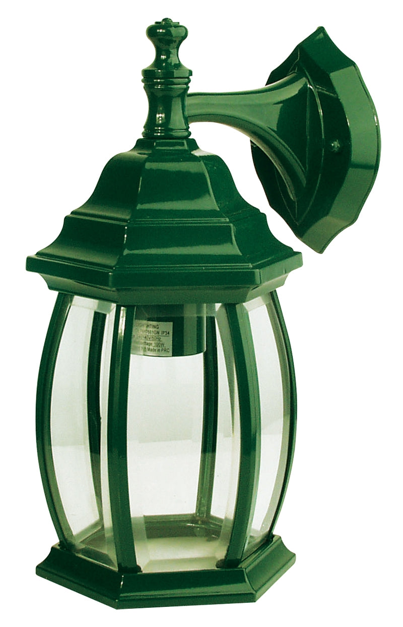 HIGHGATE DOWN EXT WALL LIGHT GREEN