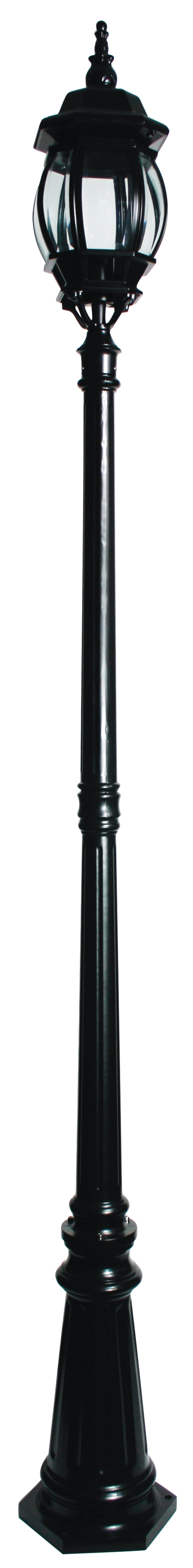 HIGHGATE EXTERIOR POST AND TOP BLACK