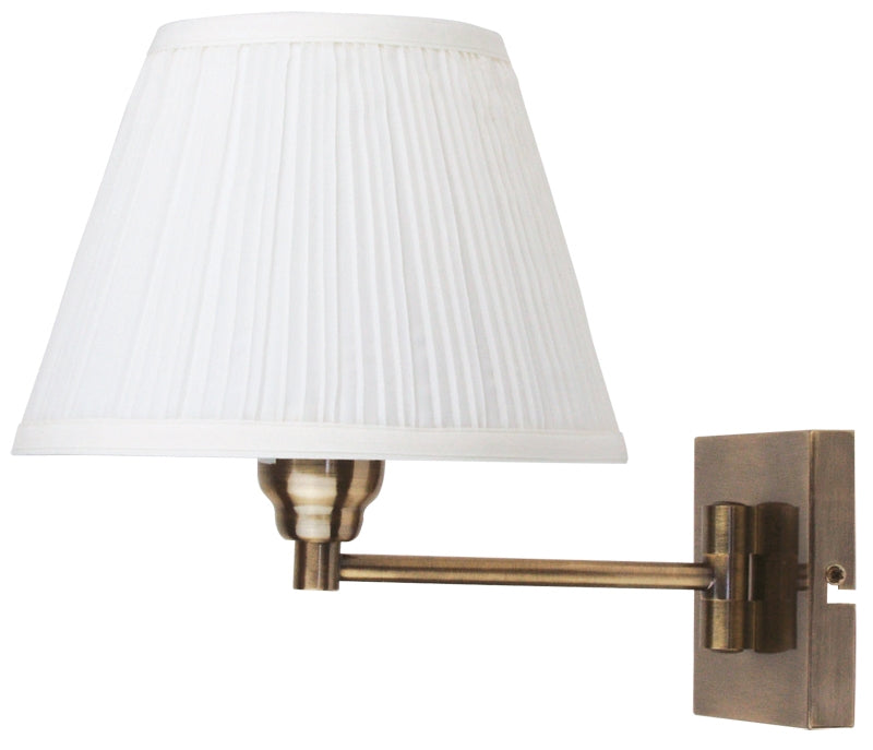 SWINGLEY WALL BKT (SWING ARM) ANT. BRASS