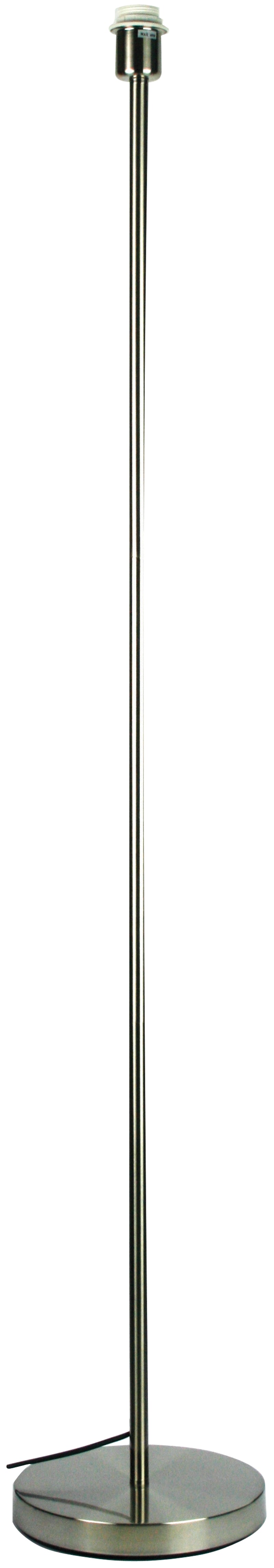 SPOKE 1450 FLOOR LAMP BASE BRUSHED CHR
