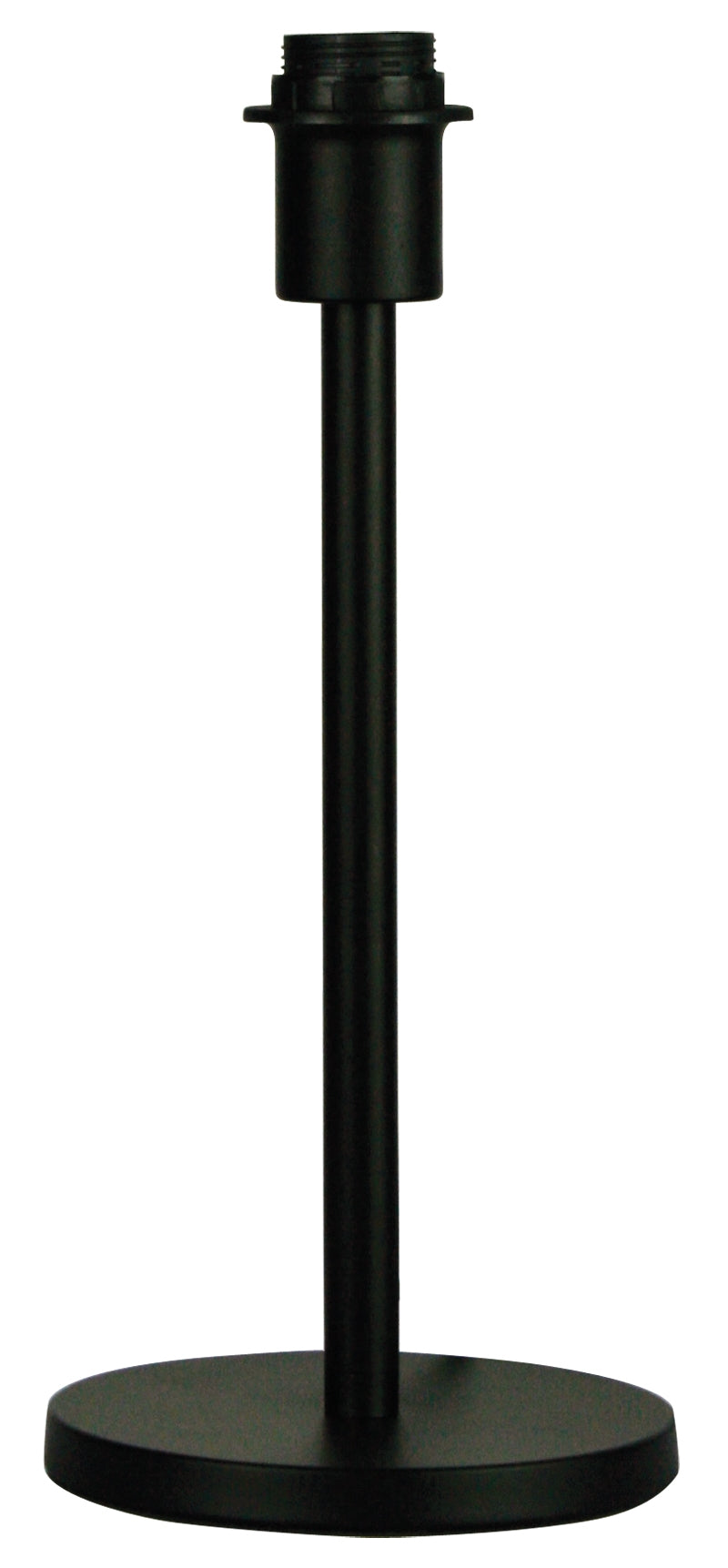 SPOKE 35 TABLE LAMP BASE BLACK