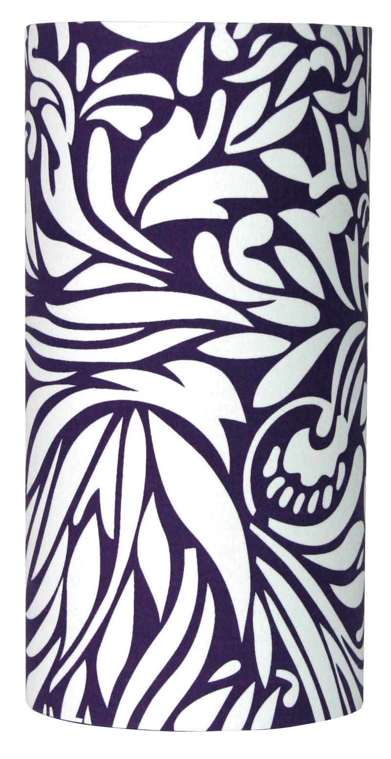5-5-10 FLORAL PATTERN PURPLE SHADE