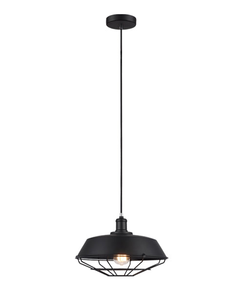 E27 pendant lights Black