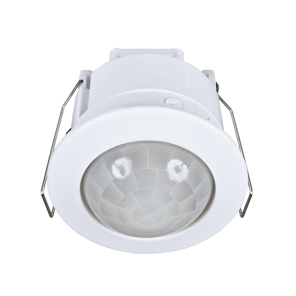 PIR Security Motion Sensor White Recessed Flush Mount 360 Degree 18063/05