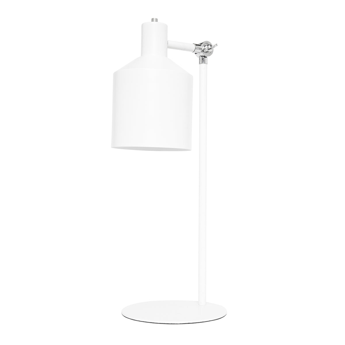 SYPHON METAL TABLE LAMP - WHITE 18985/05 BRILLIANT LIGHTING