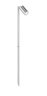 DENVER-II 1 LIGHT TALL GARDEN SPIKE STAINLESS STEEL (19399/16) BRILLIANT LIGHTING - 19399/16