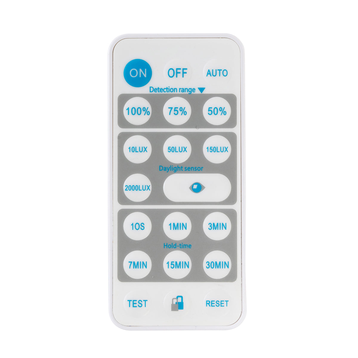Techno-Scan 360° Surface Mounted PIR Security Sensor w/ Remote White- 20049/05