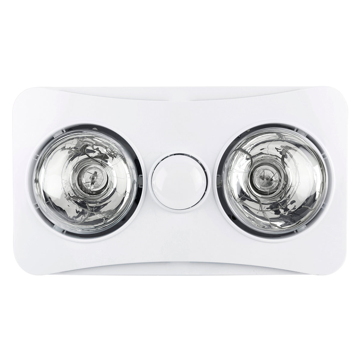 Newton 2-Light 3in1 Bathroom Heater Light White- 20351/05