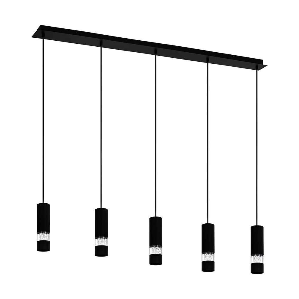 BERNABETA PENDANT LIGHT 5X5W LED 4000K BLACK 205308