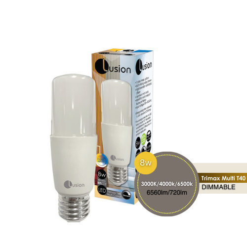 T40 8W ES CCT TRIMAX 3/4/6.5K DIMMABLE LUS21050