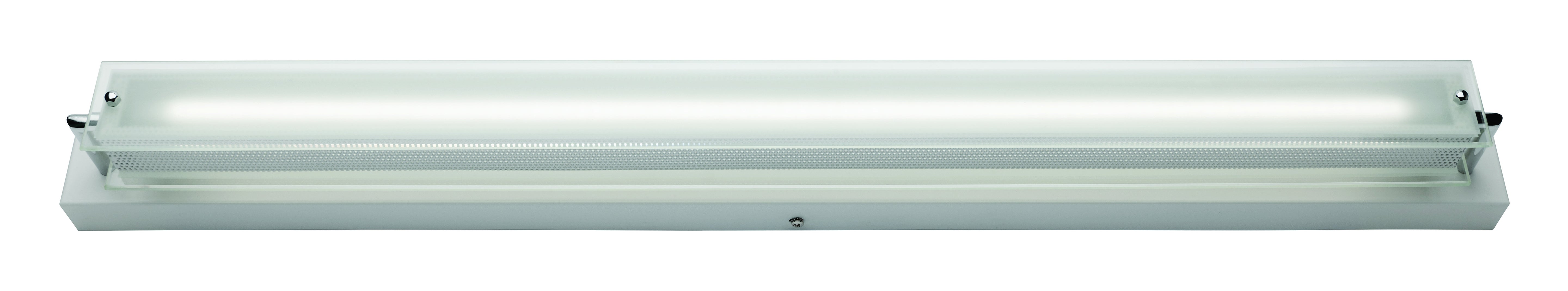 Ruby 17W LED Vanity Light Mercator Lighting White/Chrome MW2417
