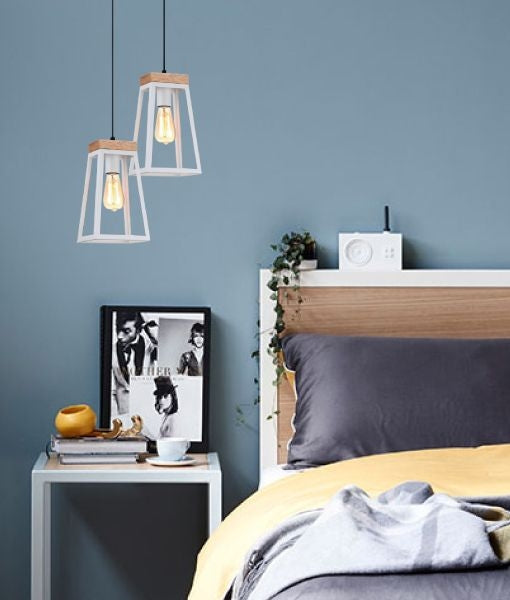 LANTERNA E27 BLACK Pendant light CLA LIGHTING