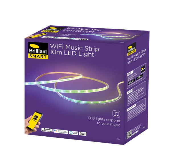 SMART 2M RGB MUSIC STRIP LIGHT - 21887