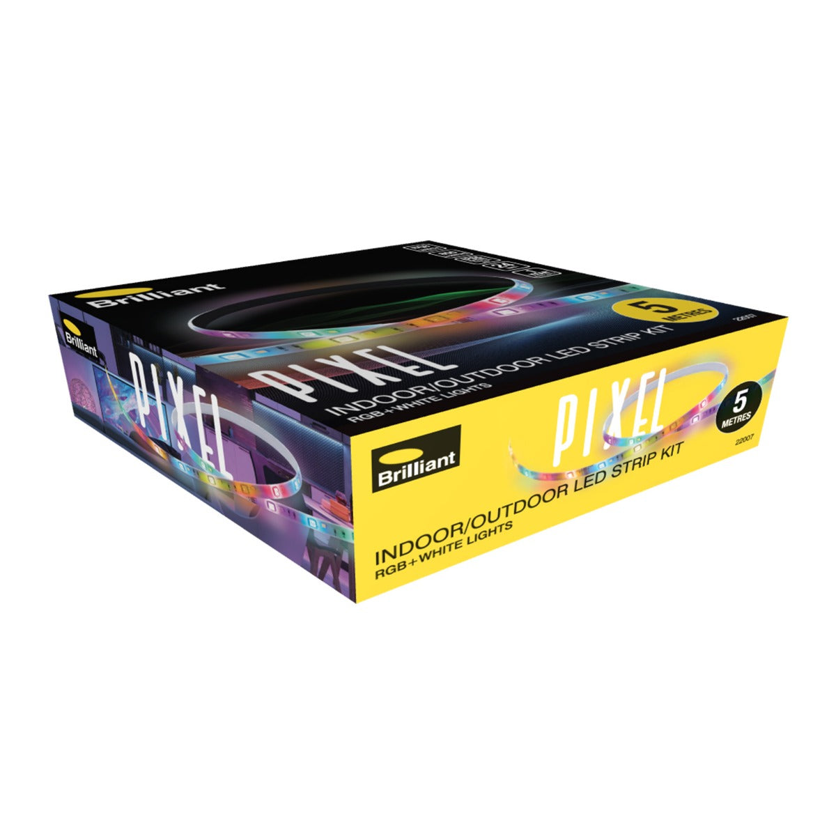 PIXEL 5M LED STRIP LIGHT RGB+WHITE-22007