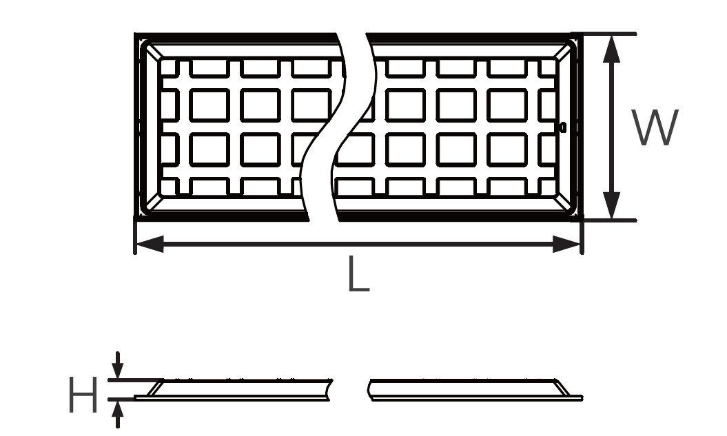 Baklite Tri-CCT Panel 1195*295mm Flicker-Free UGR<22 - 221021