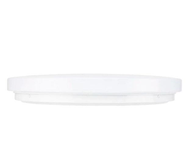 SATURN 15W CCT LED SLIM OYSTER - WHITE - 22125/05
