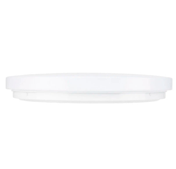 SATURN 24W CCT LED SLIM OYSTER - WHITE - 22126/05