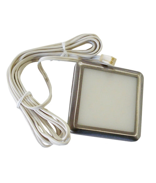 CLA LIGHTING 12V DC S/M UNDER BENCH LED UTILITY LIGHT SQ S/C CW 5000K CLALEDSQSCUBCW
