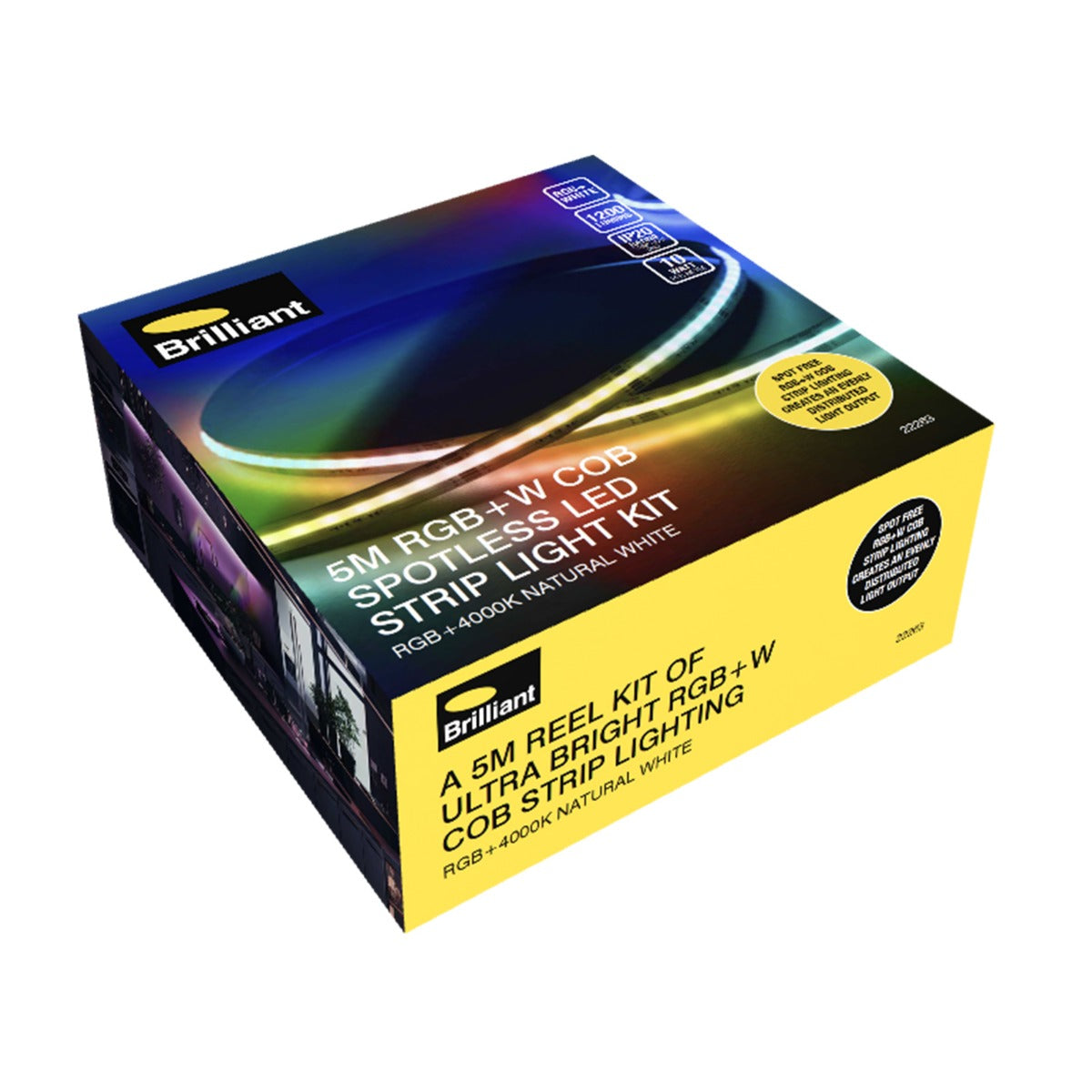 COB RGB+W LED STRIP 5M KIT-22263
