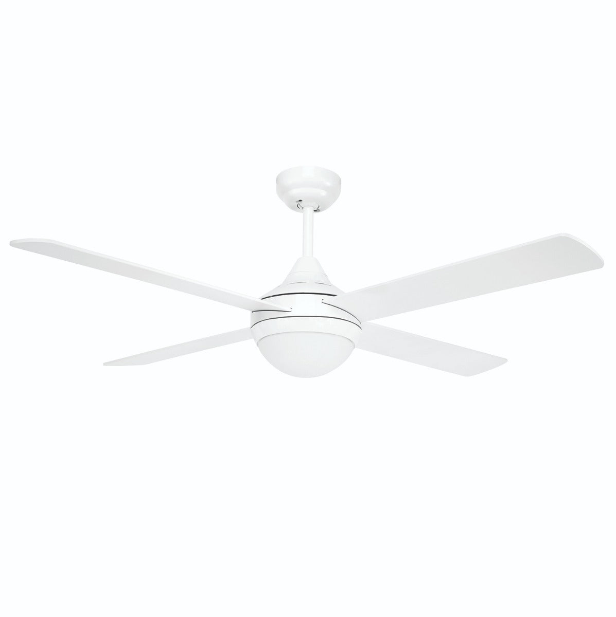 TEMPO PLUS 48" CEILING FAN WITH LIGHT WHITE-22273/05