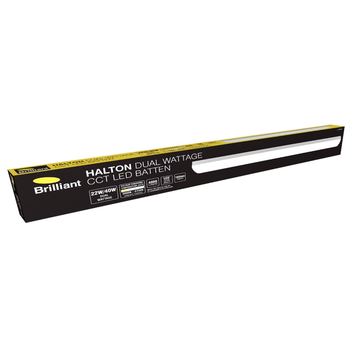 HALTON WIDE 40W CCT LED BATTEN-22330/05