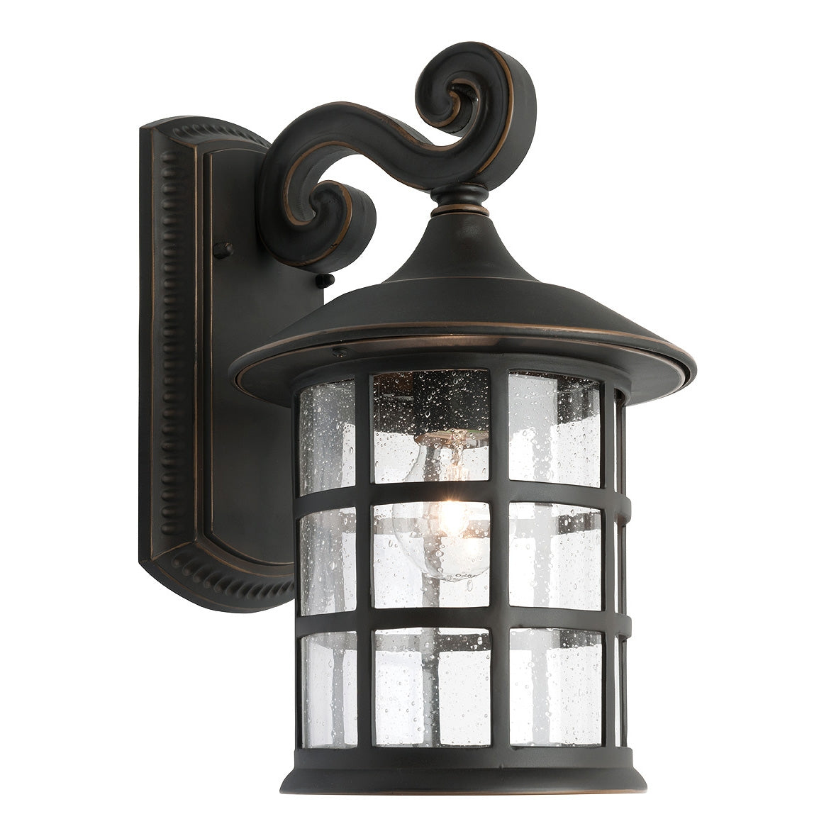 COVENTRY 1 LIGHT EXTERIOR WALL LIGHT LARGE (COVE1ELGBRZ) BRONZE COUGAR LIGHTING