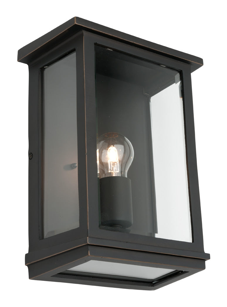MADRID 1 LIGHT WALL LIGHT LARGE BRONZE (MAD1ELGBRZ) COUGAR LIGHTING