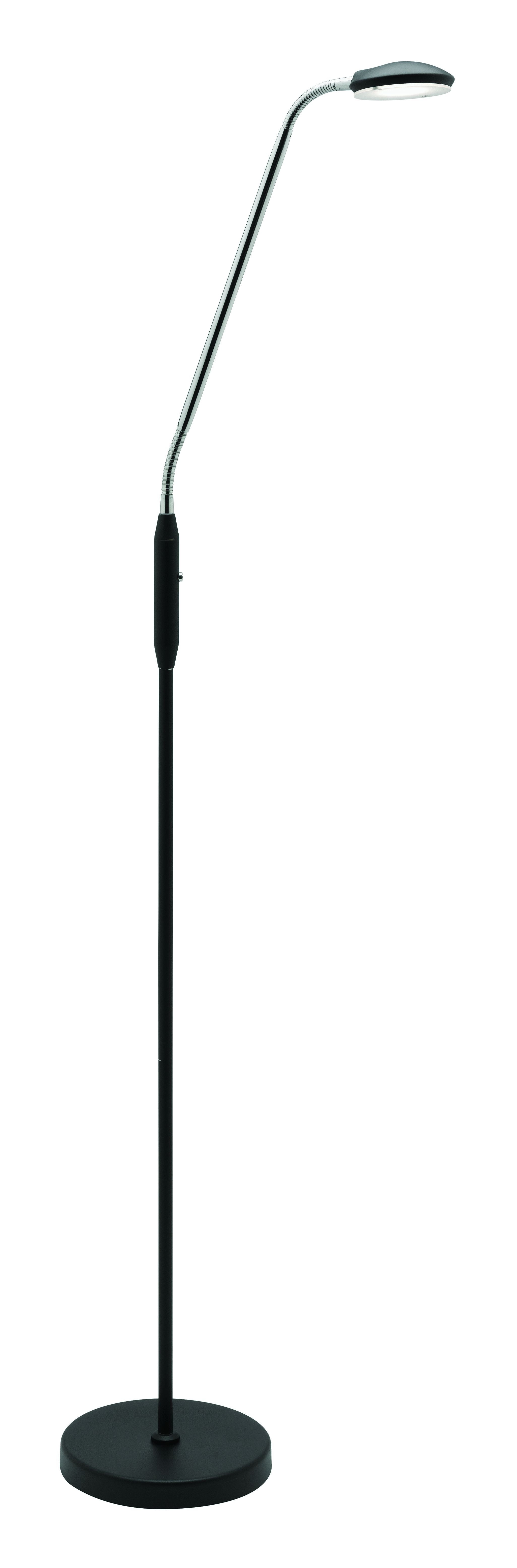 Dylan Led Floor Lamp (A19421BLK) Black Mercator Lighting