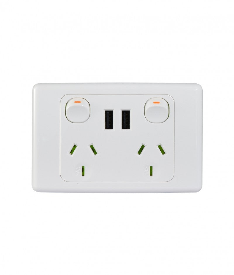 Cougar Fully Integrated Dual USB Charger Power Point (COPP2USB2G) GSM