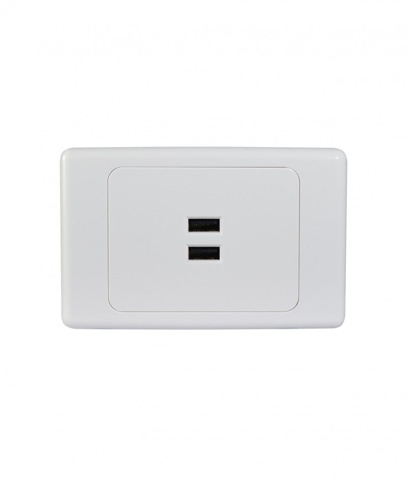 Cougar Fully Integrated 3.4A Dual USB Charger Plate (COUSB2G) GSM