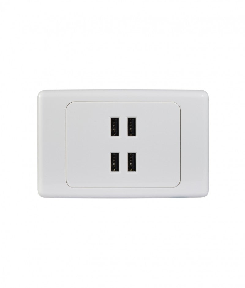 Cougar Fully Integrated Quad USB Charger Plate (COUSB4G) GSM