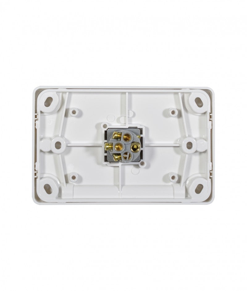 Puma Switch Horizontal 1 Gang 10AX/16A 250V (PUSW1G) GSM