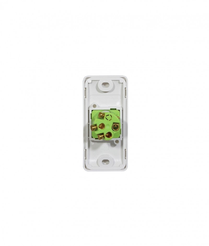Leopard Switch Vertical Architrave 1 Gang 16AX/20A 250V (LESWVA1G) GSM