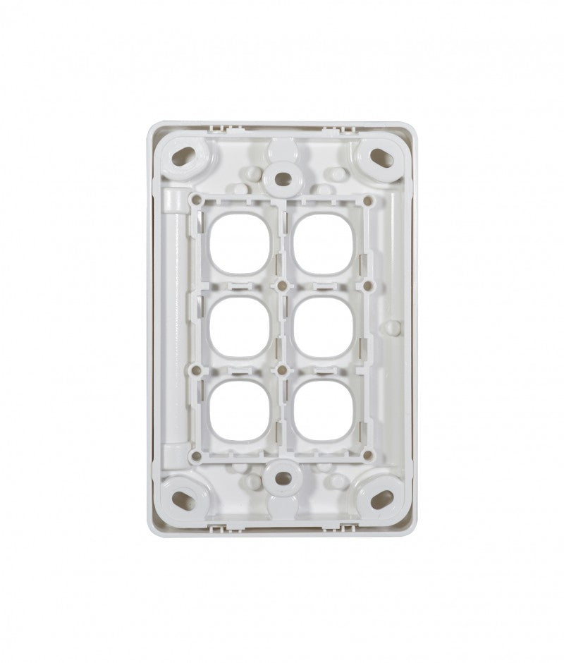 Puma Switch Plate Vertical 6 Gang (PUSWPV6G) GSM