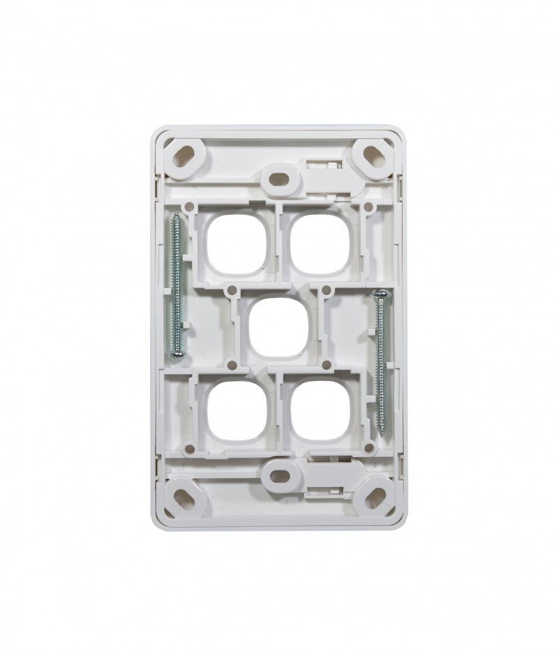 Cheetah Switch Plate Vertical 5 Gang (CHSWPV5G) GSM
