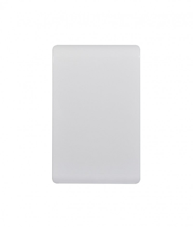 Leopard Blank Plate & Cover (LESWPVXG) White GSM