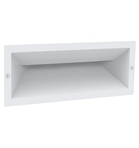 BRICKTRI LED Tri-CCT Recessed Rectangular Diffuser Wall / Brick Lights- BRICKTRI2