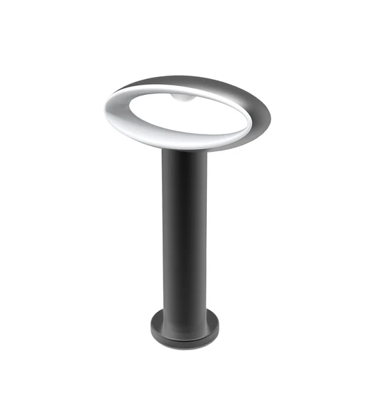 Horus LED Surface Mounted Open Oval Bollard Lights HORUS3