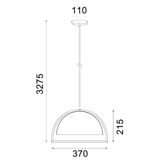 SWING SERIES INFRONT PENDENT ES 60W White Iron + Wood SWING3 Cla Lighting