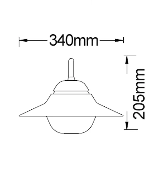 SPY SERIES EXTERIOR PENDANT LIGHT ES WHITE FITTING SPY-C1 Cla Lighting