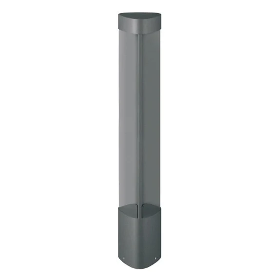 LED Surface Mounted Grey Bollard Lights IP54-BOL2A